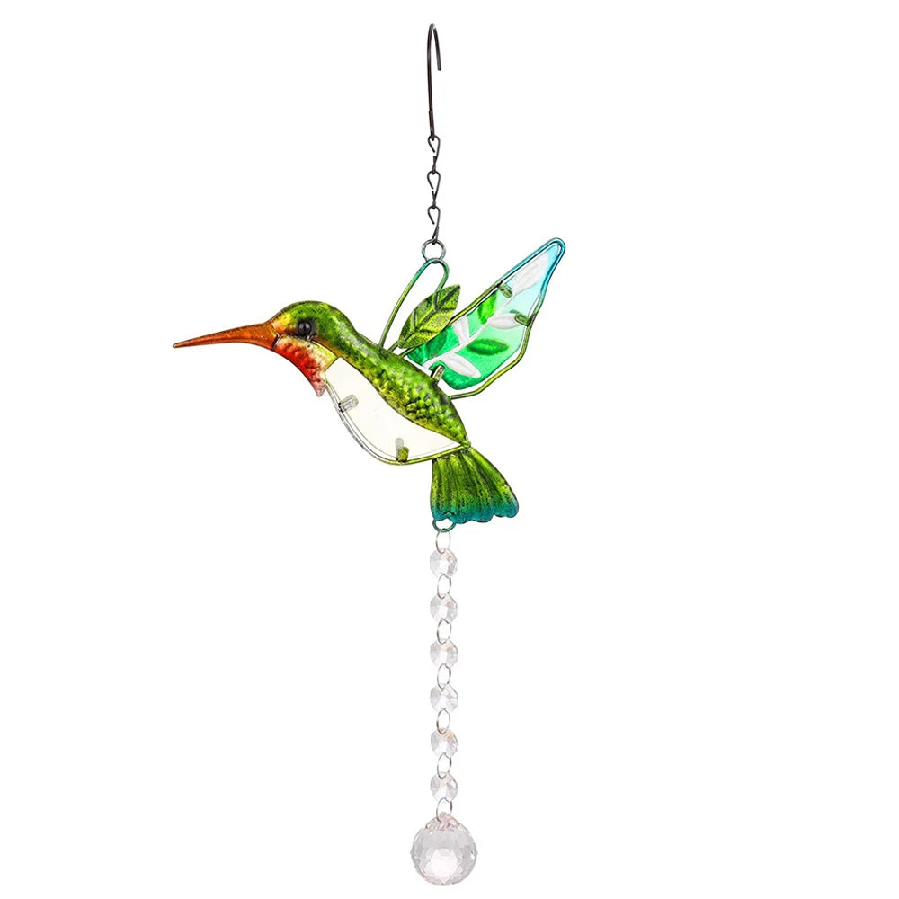 Hummingbird Sun Catcher Garden Decor