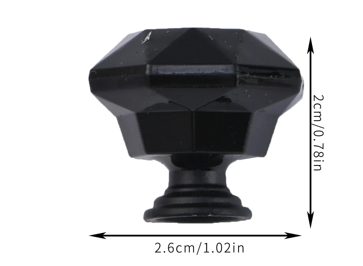 Acrylic Crystal Diamond Knobs