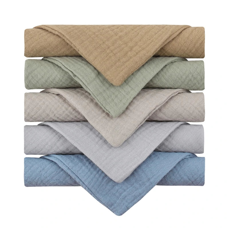 Muslin Wash Cloths for Babies (5 pieces)