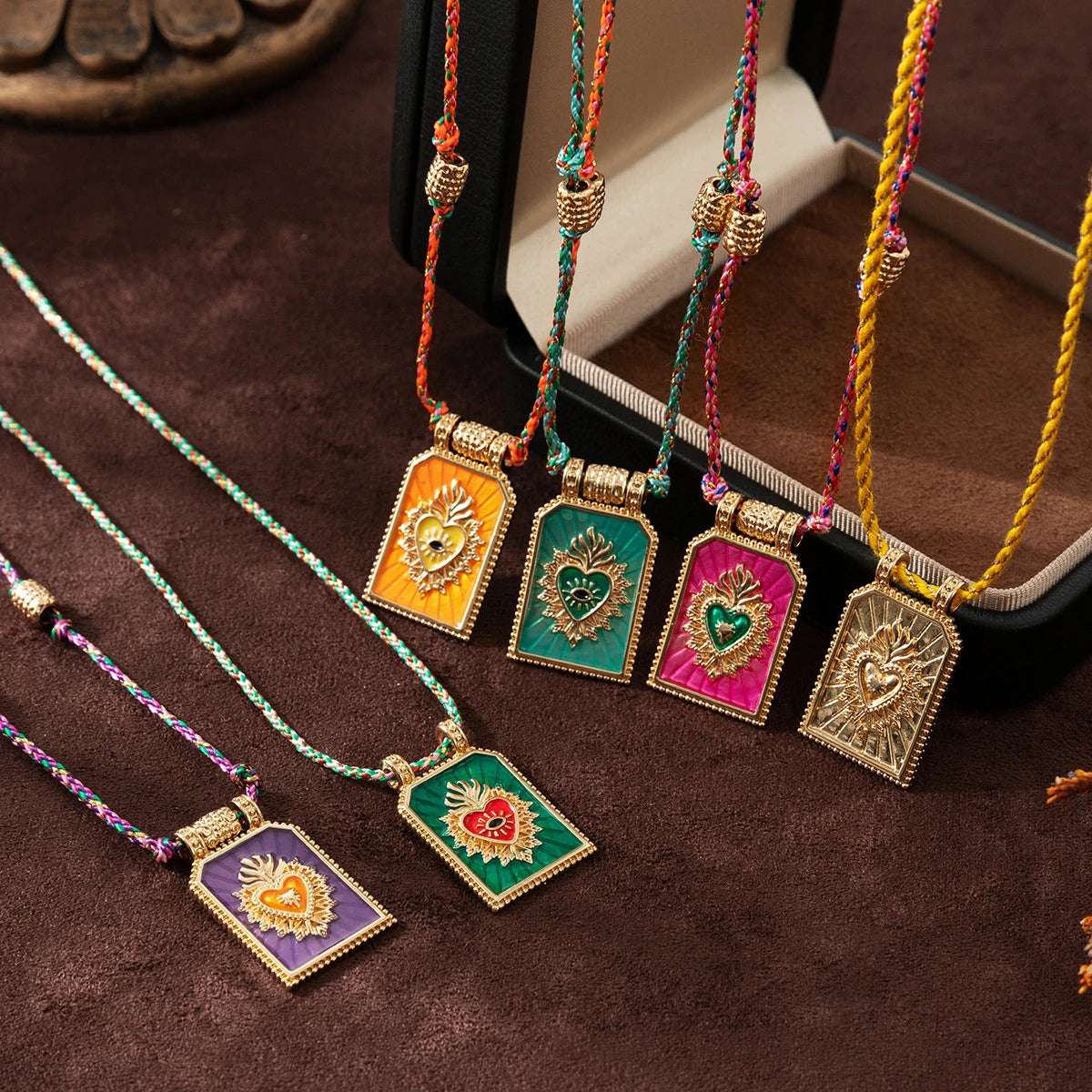 Love Tarot Card Pendant Necklace