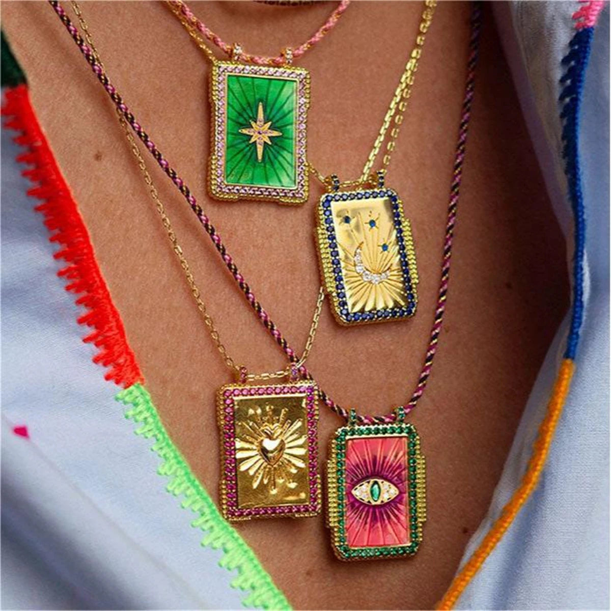 Tarot Card Bracelets & Necklaces (various design options)