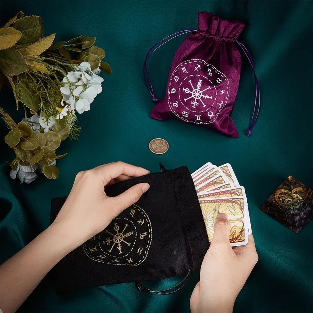 Velvet Tarot Card Storage Bag
