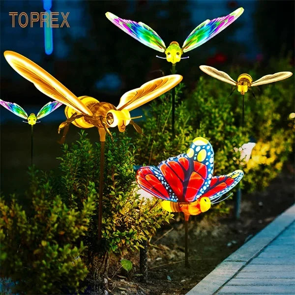Large Butterfly Light Lawn Ornament (LED)