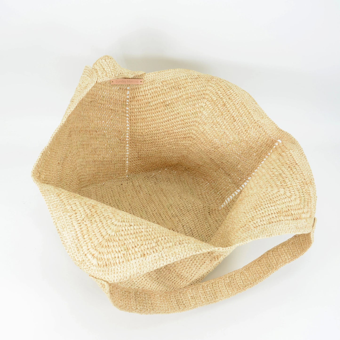 Hand Crocheted Bucket Bag