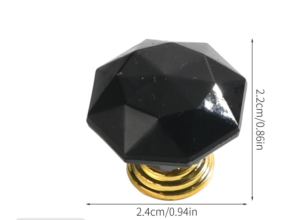 Acrylic Crystal Diamond Knobs