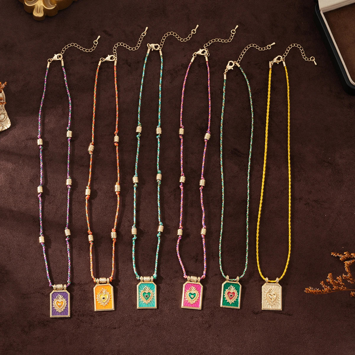 Love Tarot Card Pendant Necklace