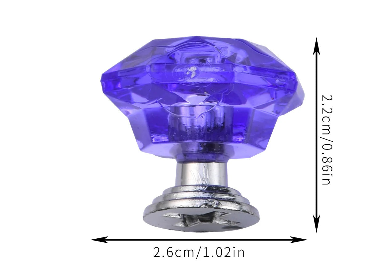 Acrylic Crystal Diamond Knobs
