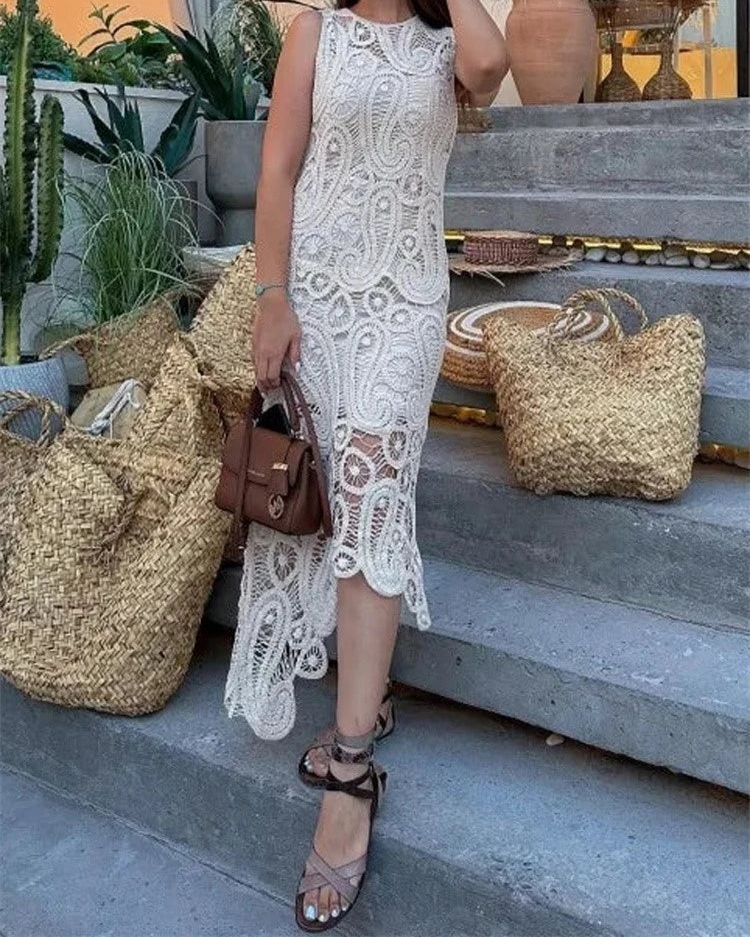 Crochet Top & Skirt Set