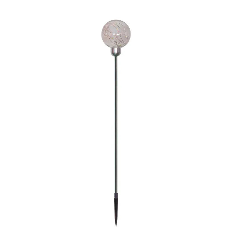 Copper Wire Transparent Ball Outdoor LED Solar Light