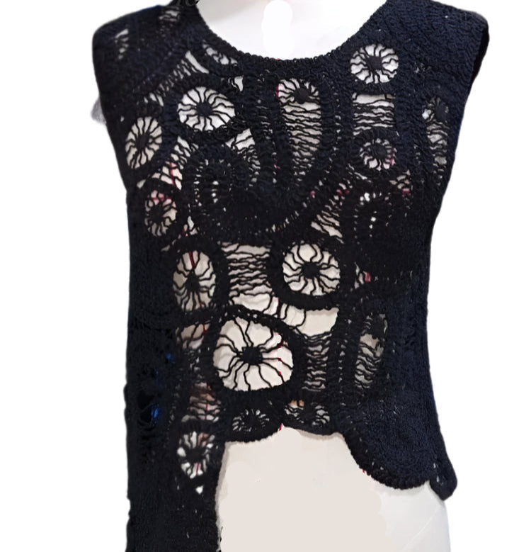 Crochet Top & Skirt Set
