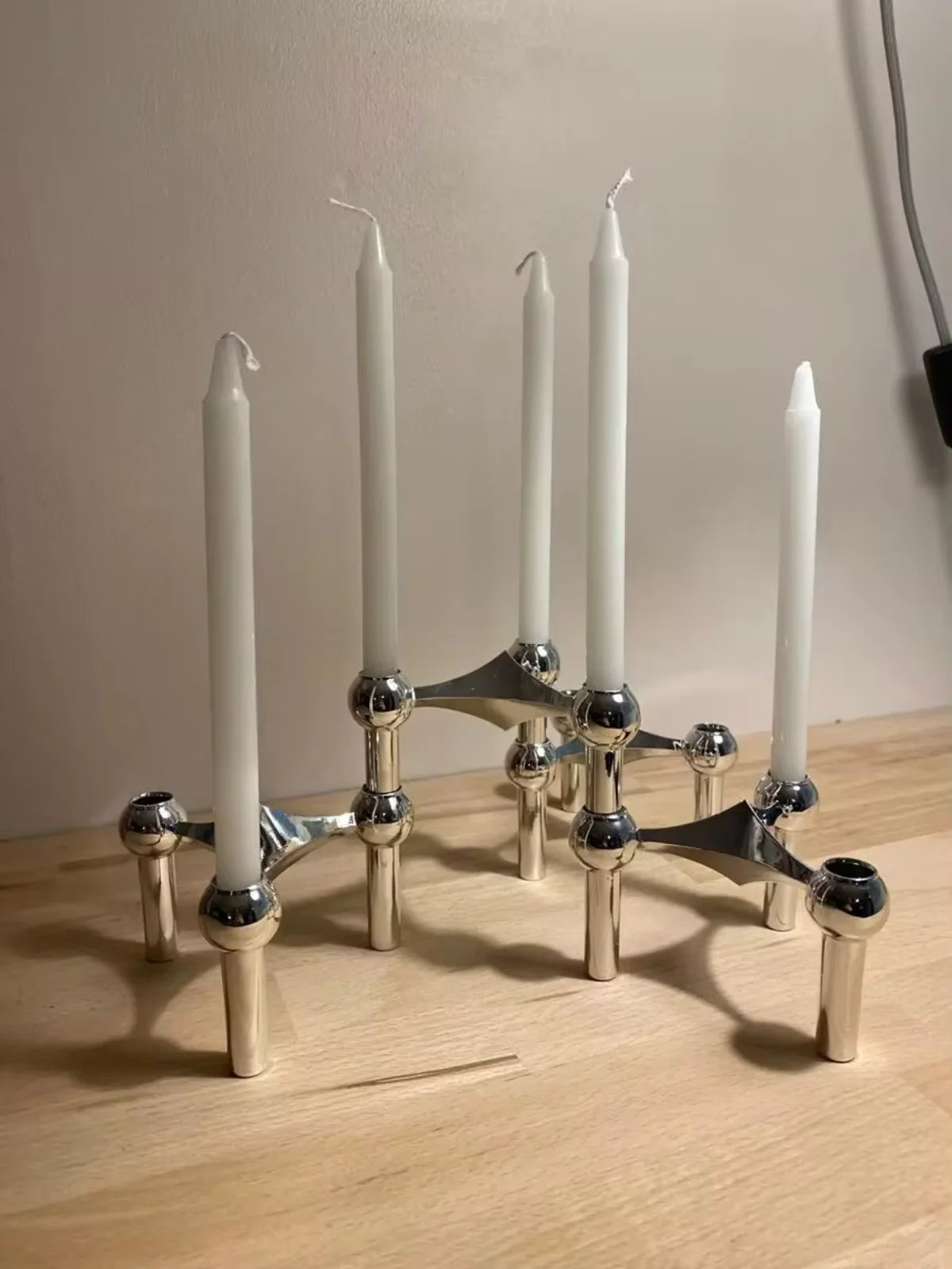 Triangle Taper Candle Holder
