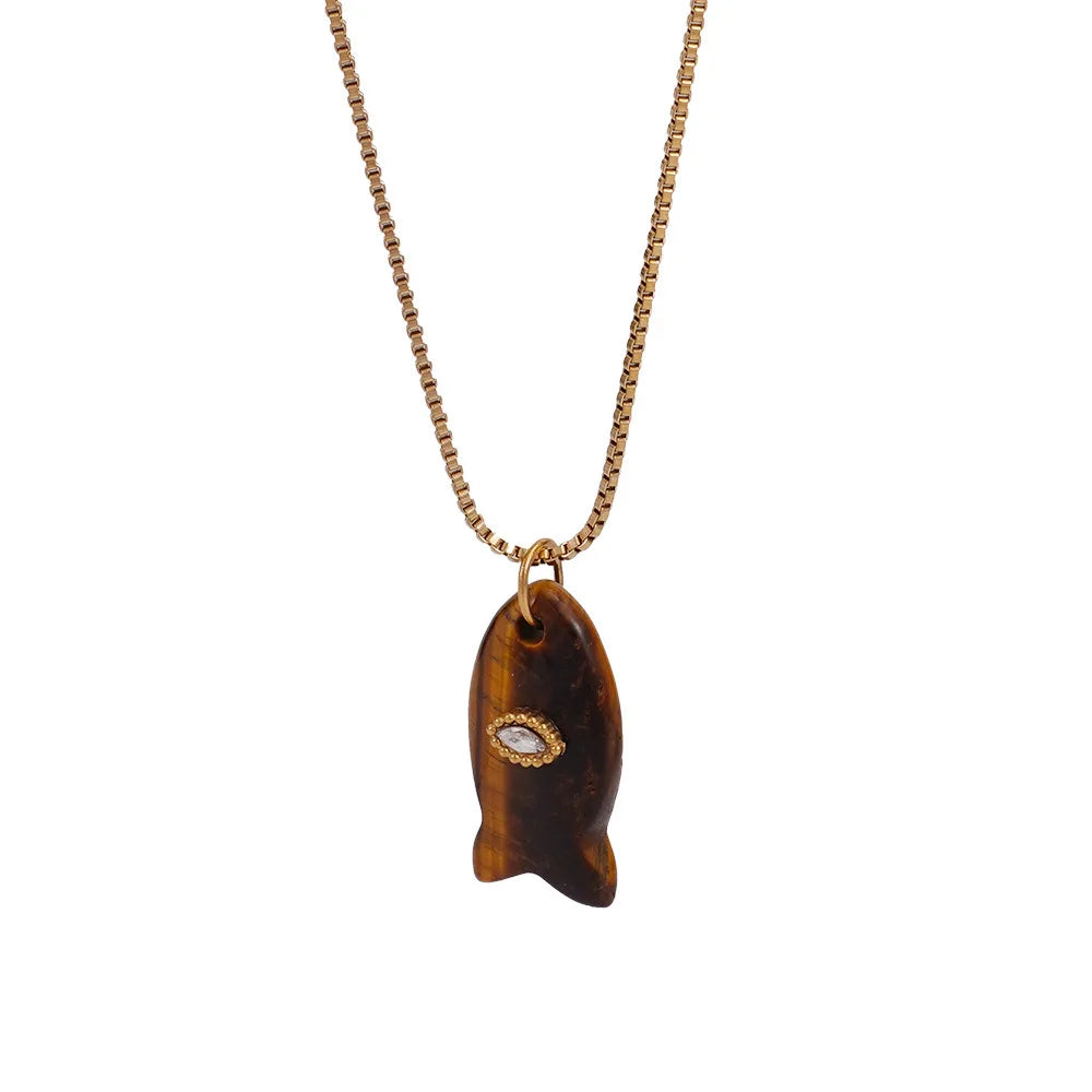 Fish Stainless Steel Necklace