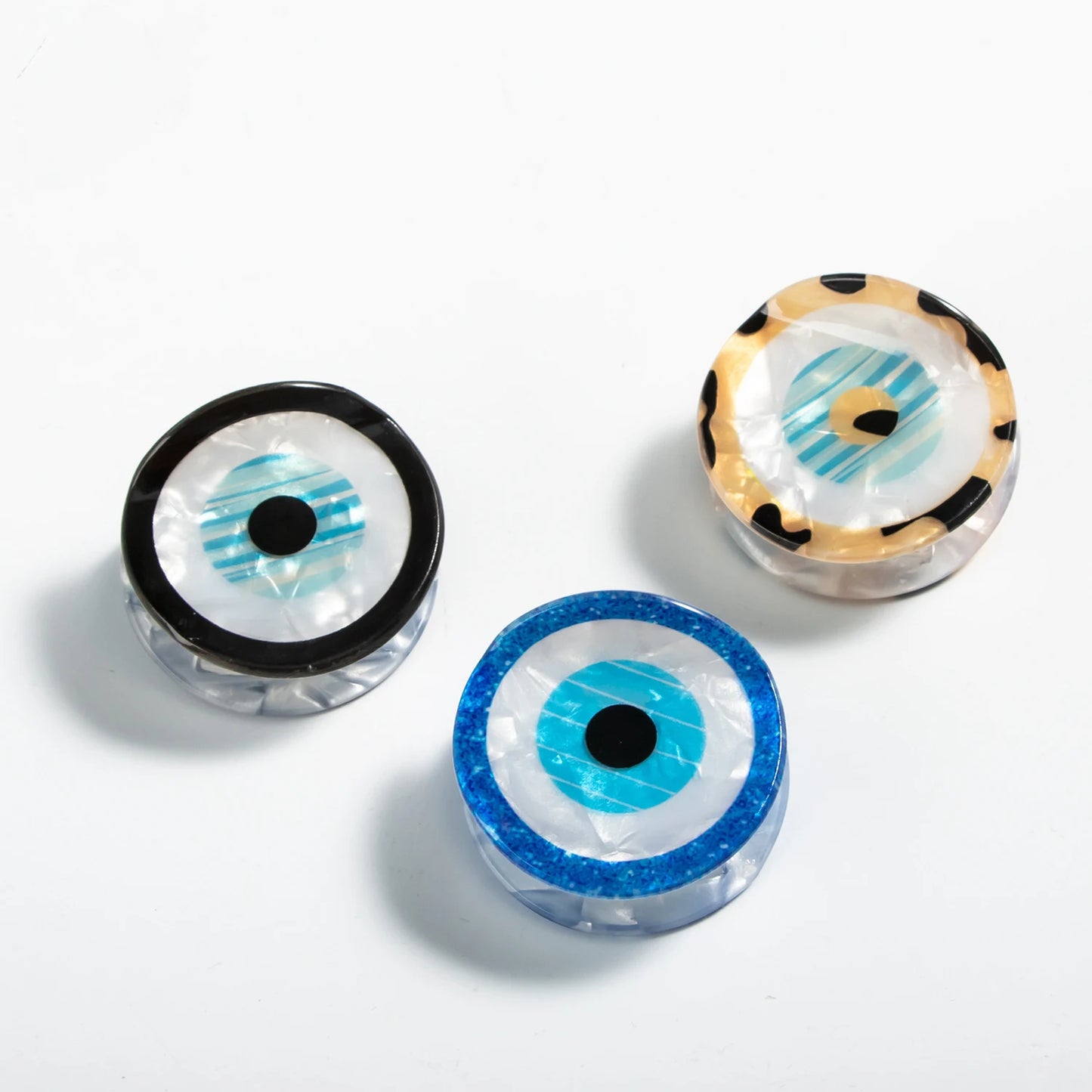Evil Eye Plastic Hair Clips (various styles)