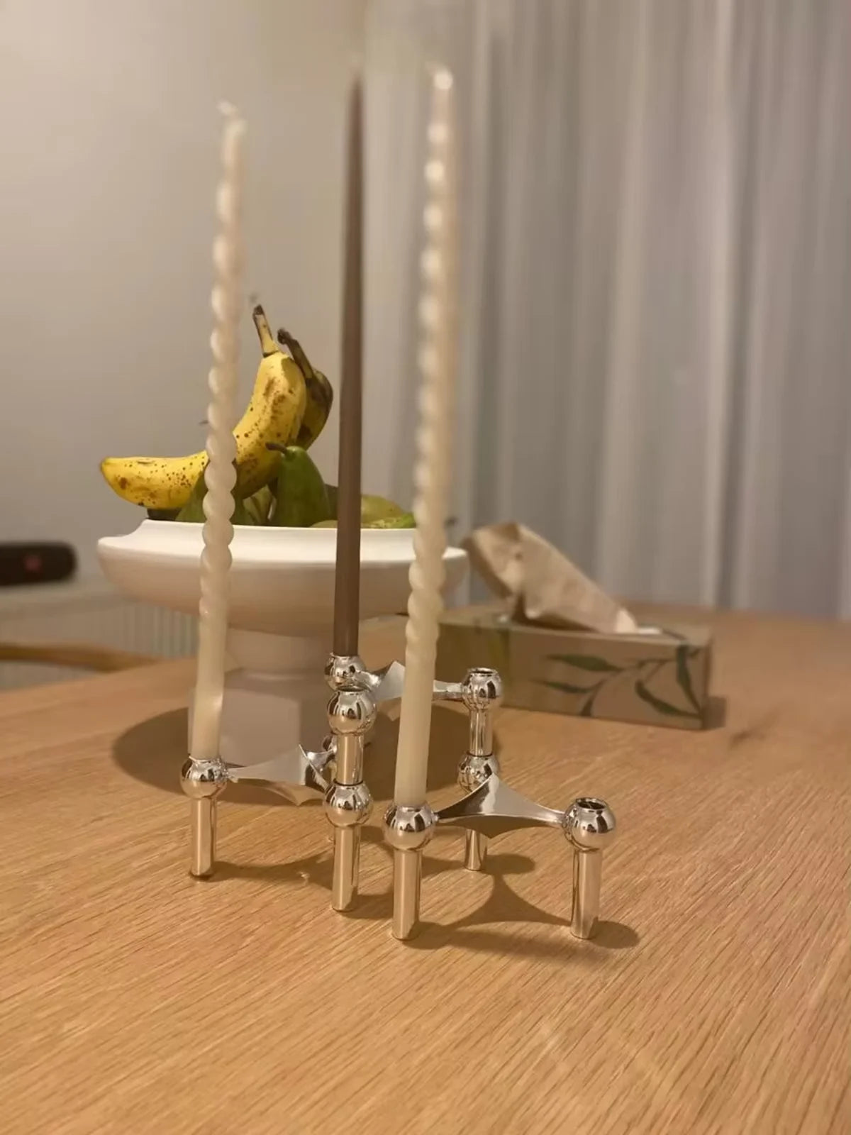 Triangle Taper Candle Holder