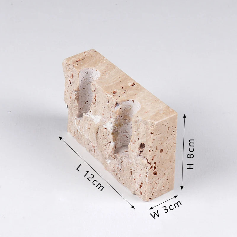Marble Candlestick Holder
