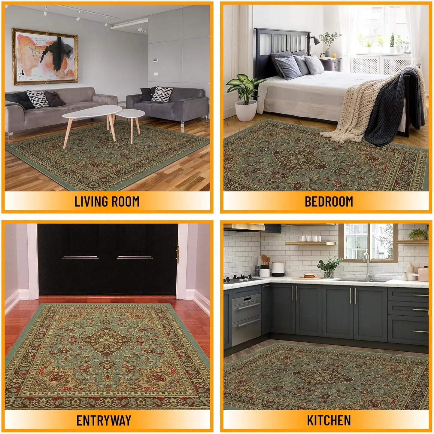 Washable Rugs (various patterns & sizes)