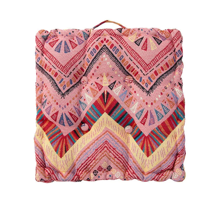 Boho Chevron Floor Pillows