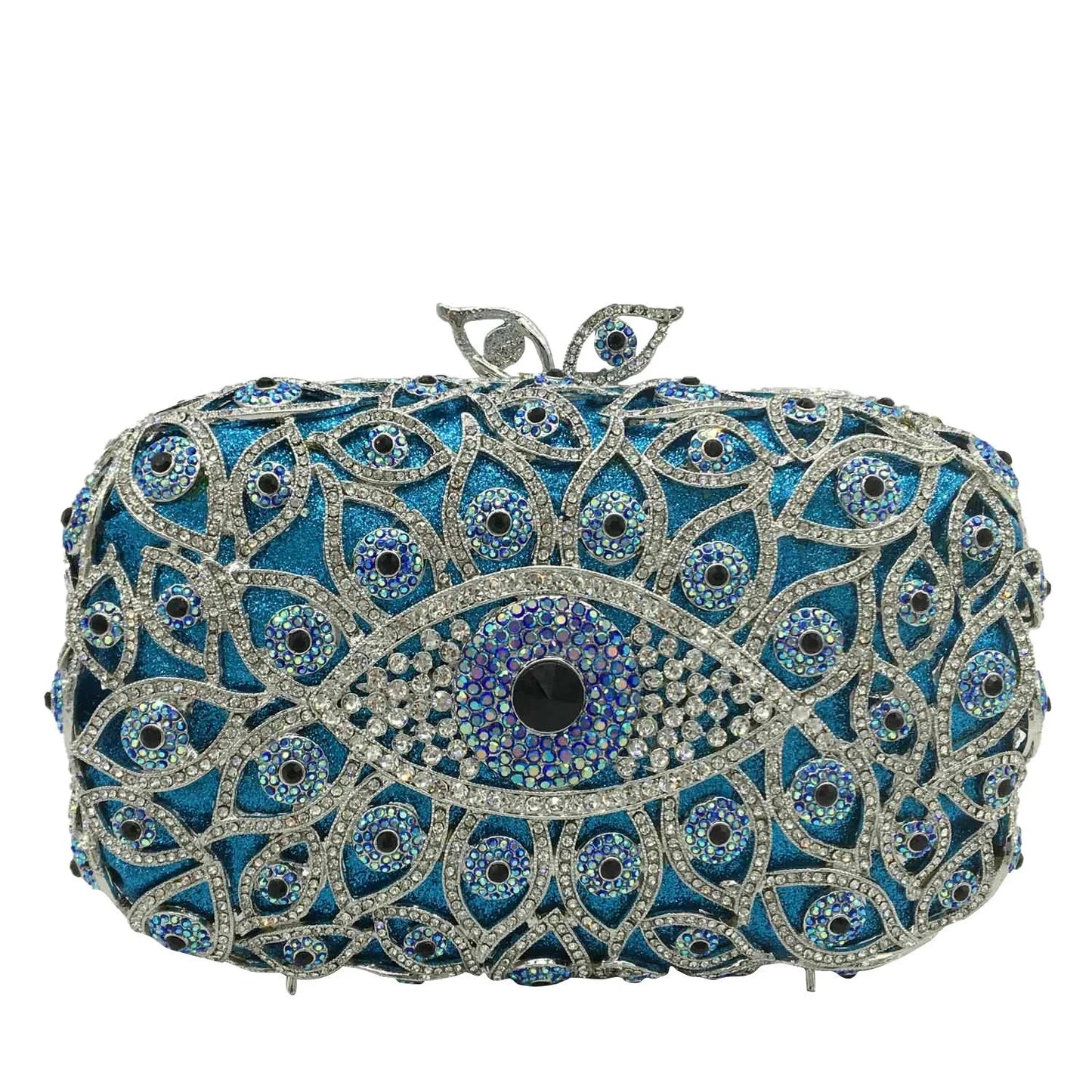 Evil Eye Crystal Minaudiere