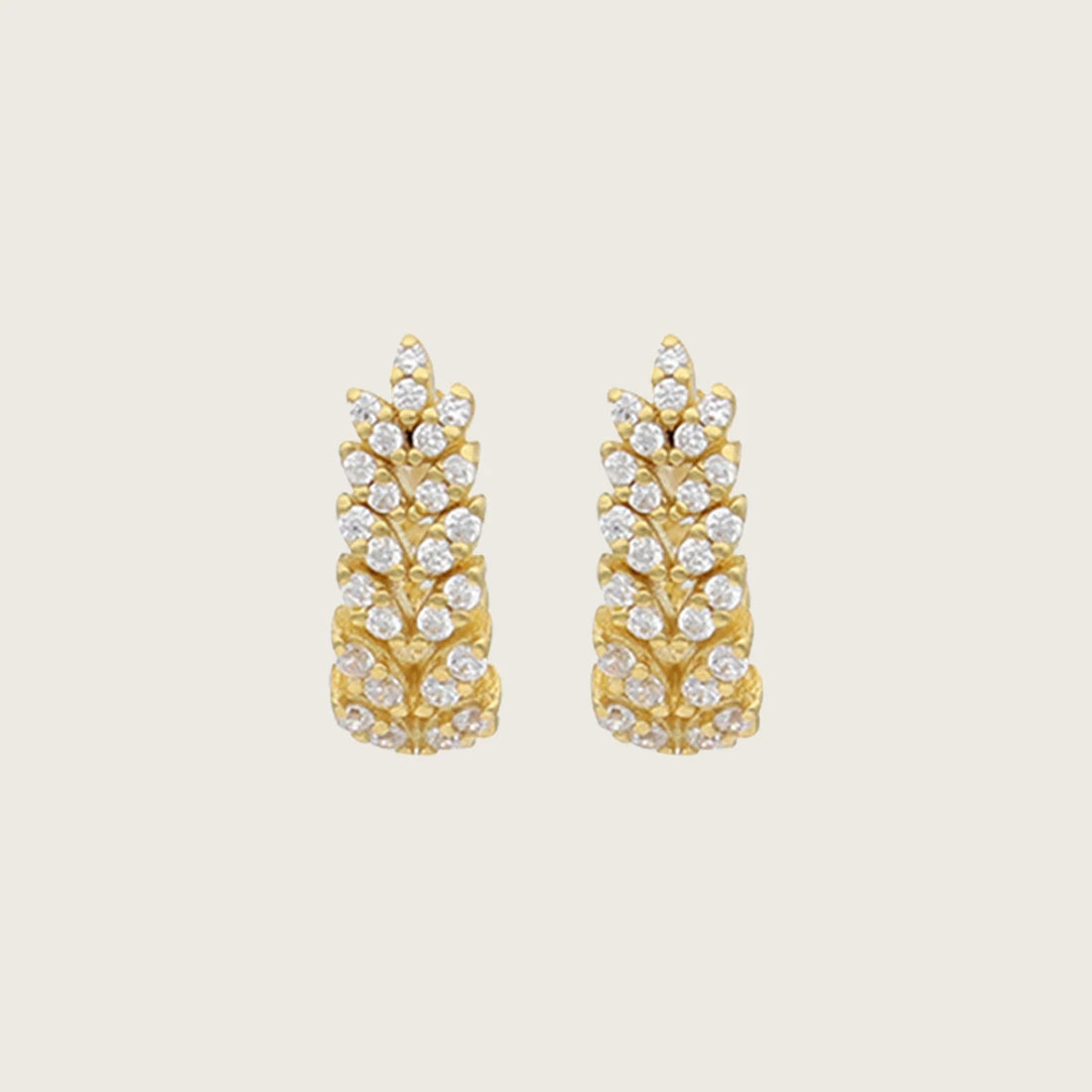 Gold-plated Chain & Stud Earrings (various styles)