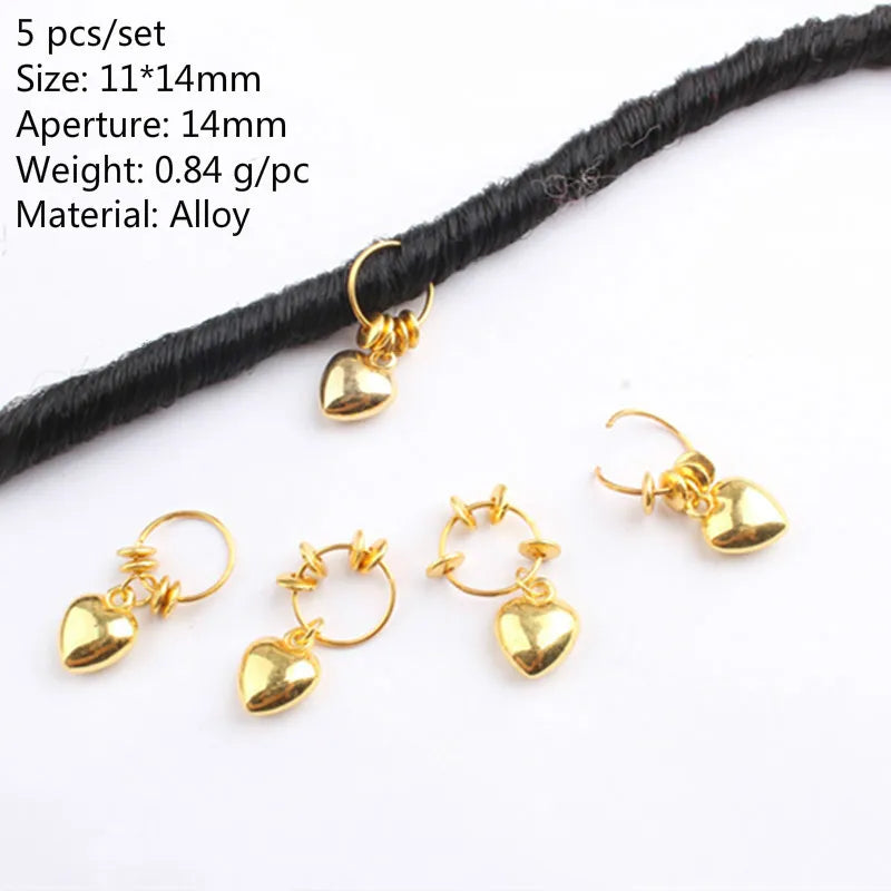 Hair Jewelry for Braids (various designs)