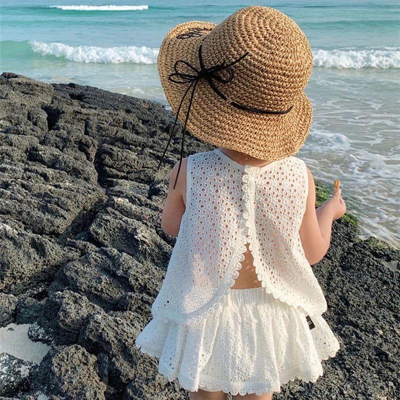 Girl's Lace Top & Skort Set