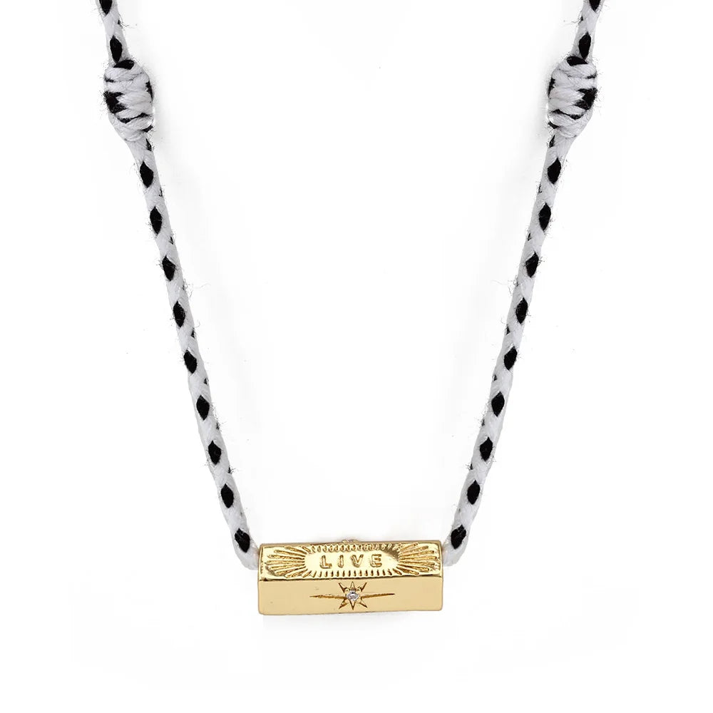 Evil Eye Handmade Braided Necklace