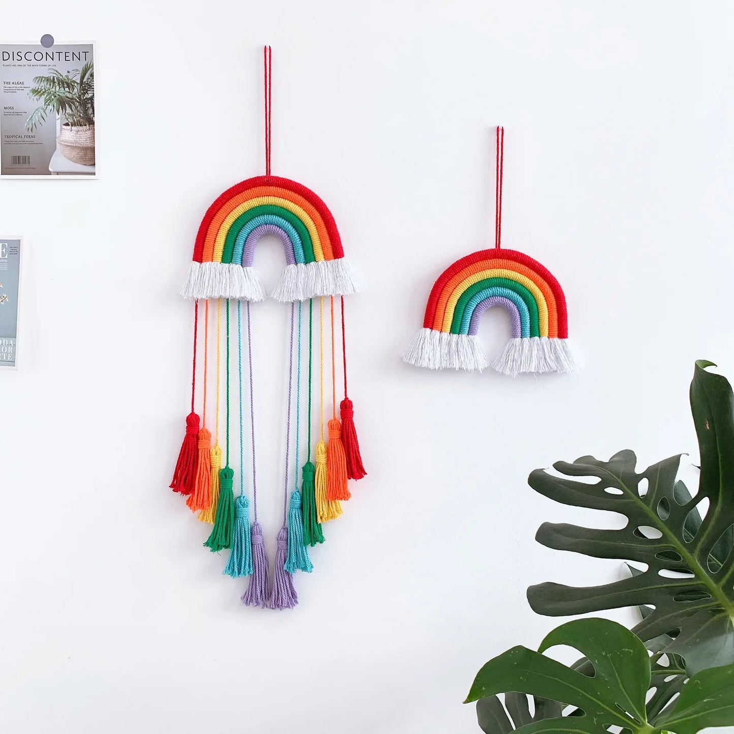 Rainbow Macrame Wall Hanging