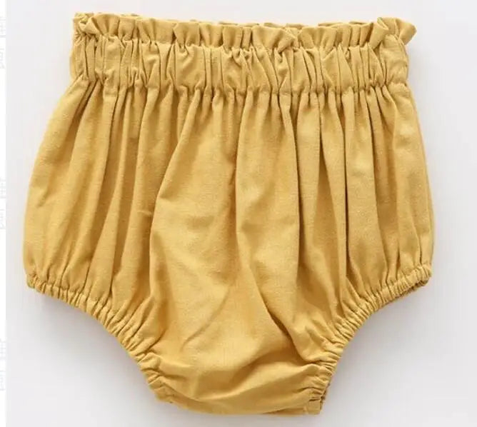 Baby Girls Ruffled Dress & Bloomers