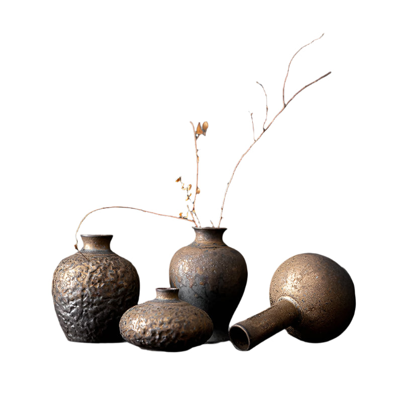 Ceramic Gilded Vase (10 style options)
