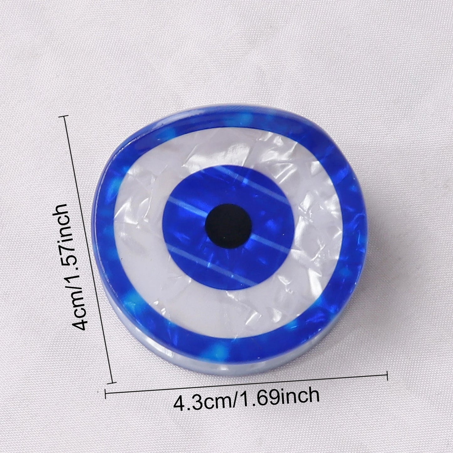 Evil Eye Plastic Hair Clips (various styles)