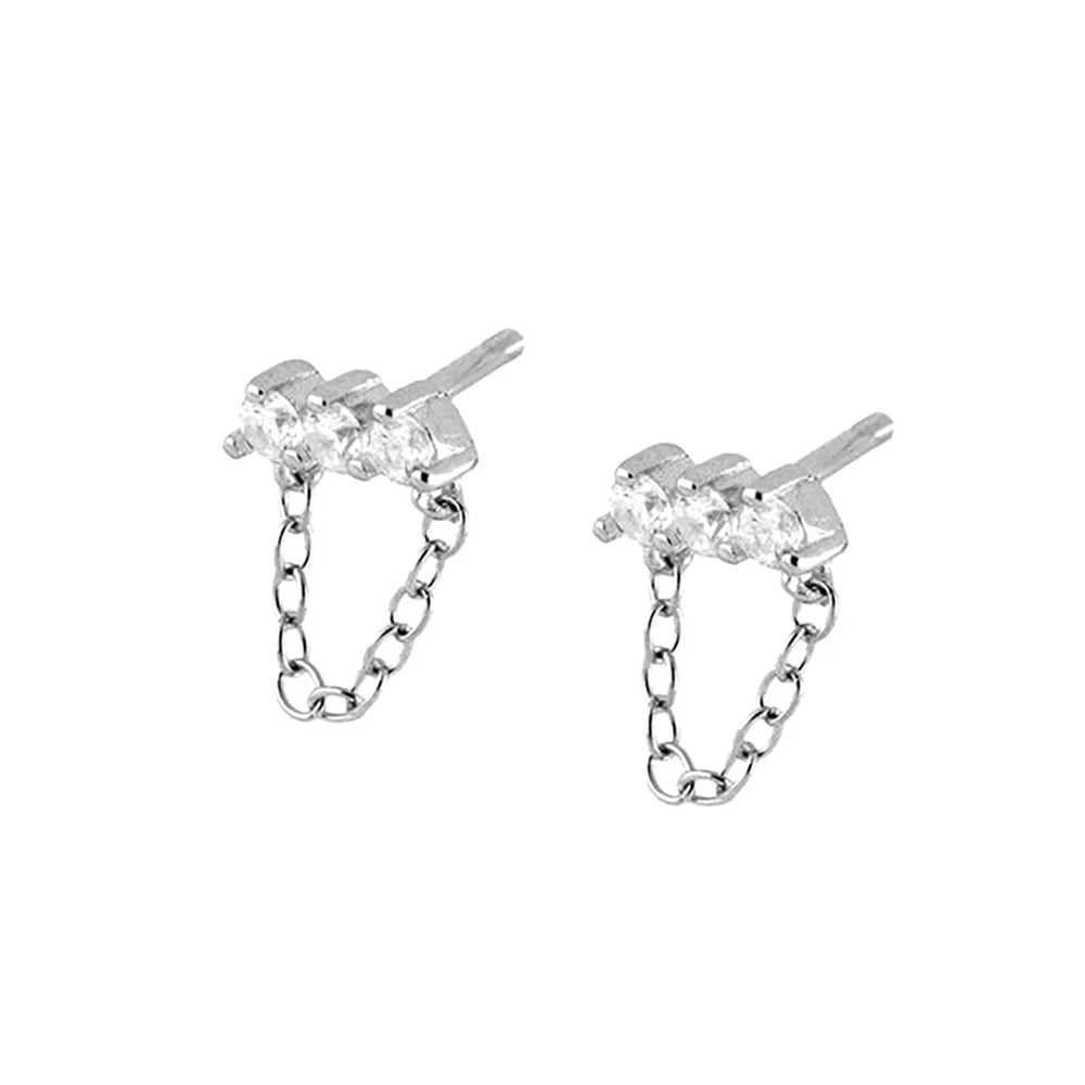 Cloud, Star & Moon Chain Earrings (various styles)