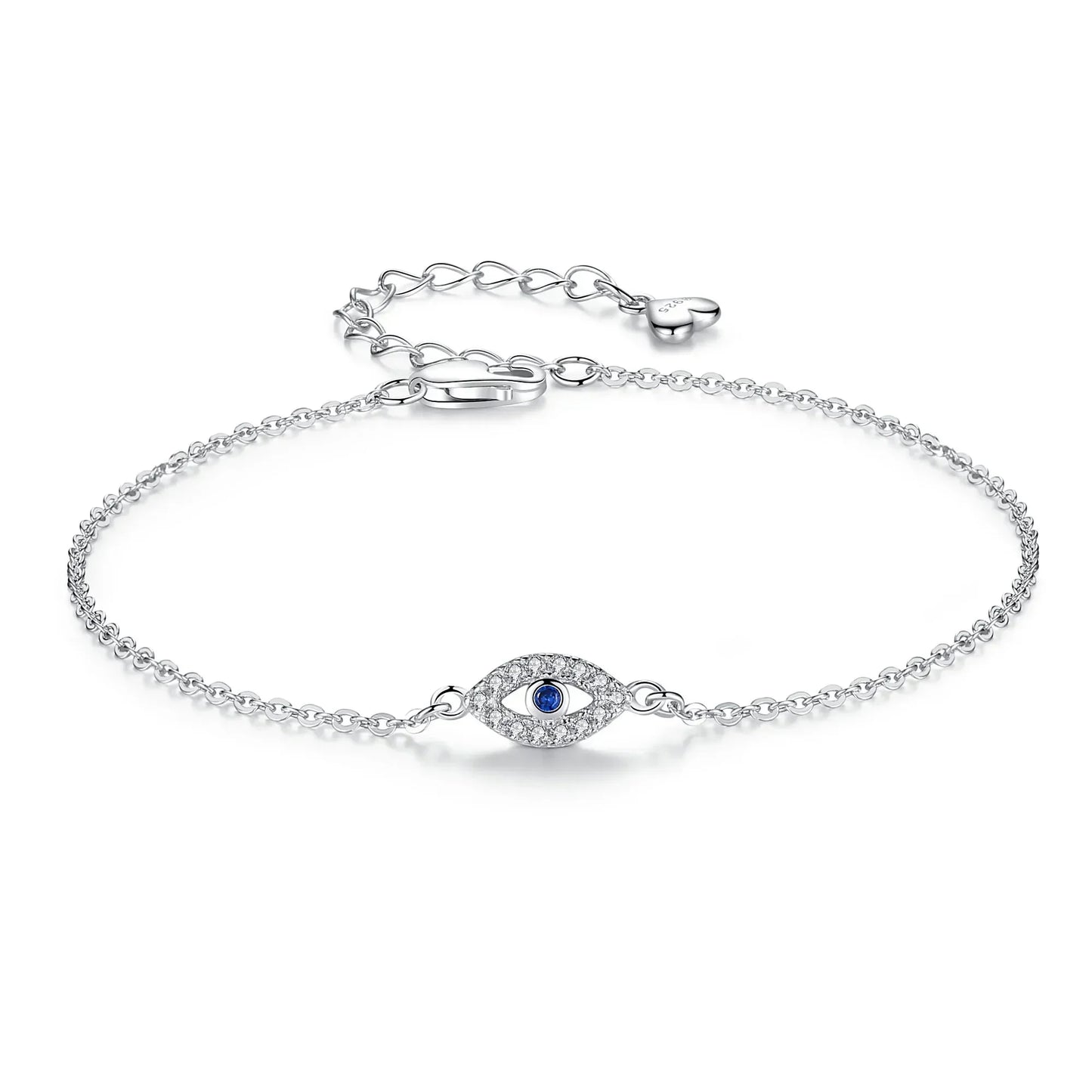 Evil Eye Bracelet 925 Sterling Silver Bracelet