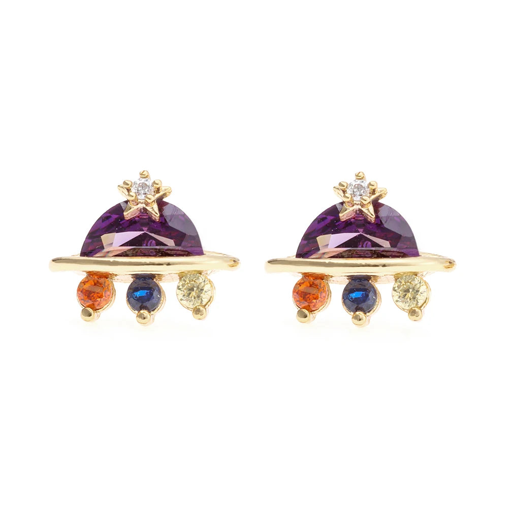 Cloud, Star & Moon Chain Earrings (various styles)