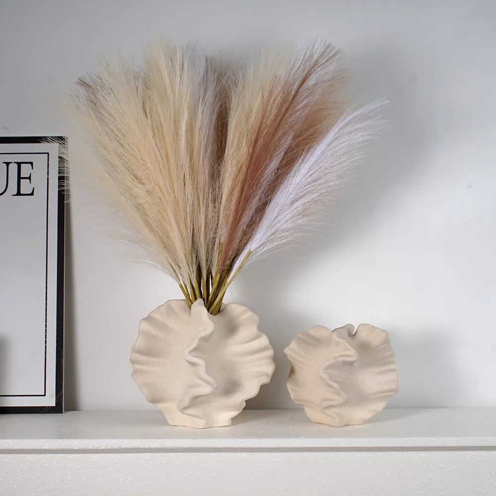 Textured Coral Vase