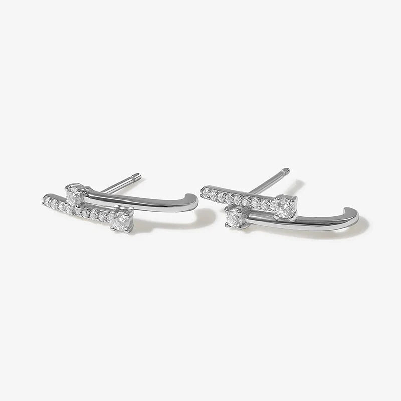 Gold Plated Cubic Zirconia Earrings (8 style options)