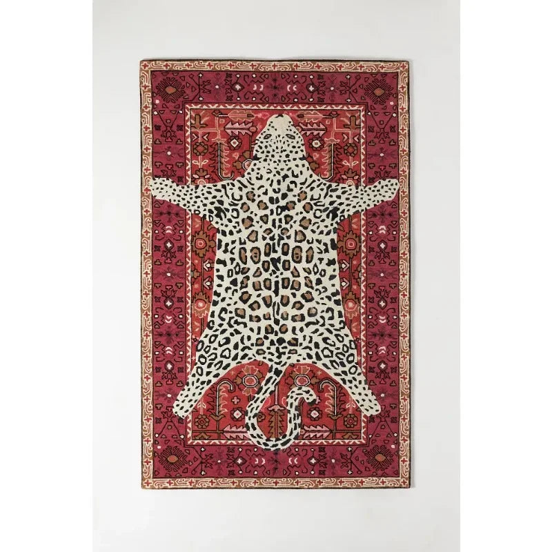 Animal Print Moroccan Anti-Slip Rug