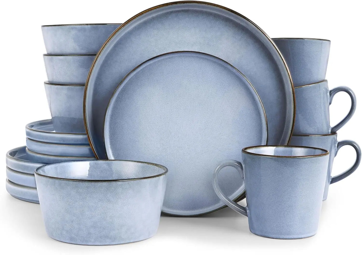 16-Piece Stoneware Dinnerware Set