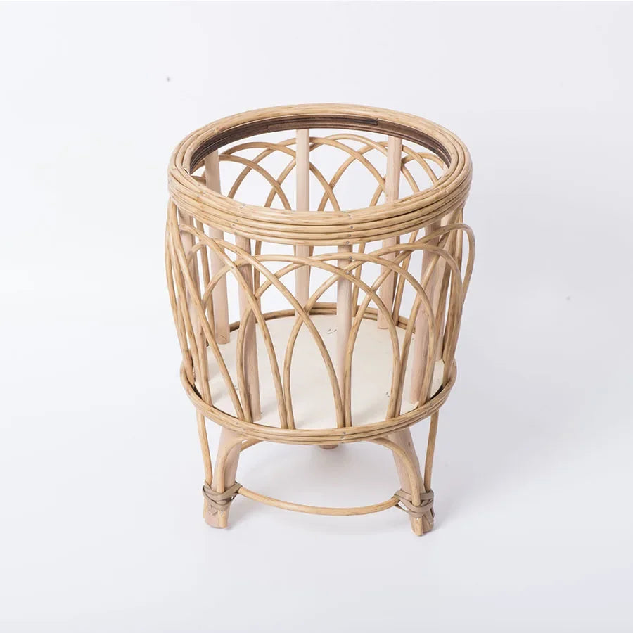 Hand-made Rattan Flower Pot Holder