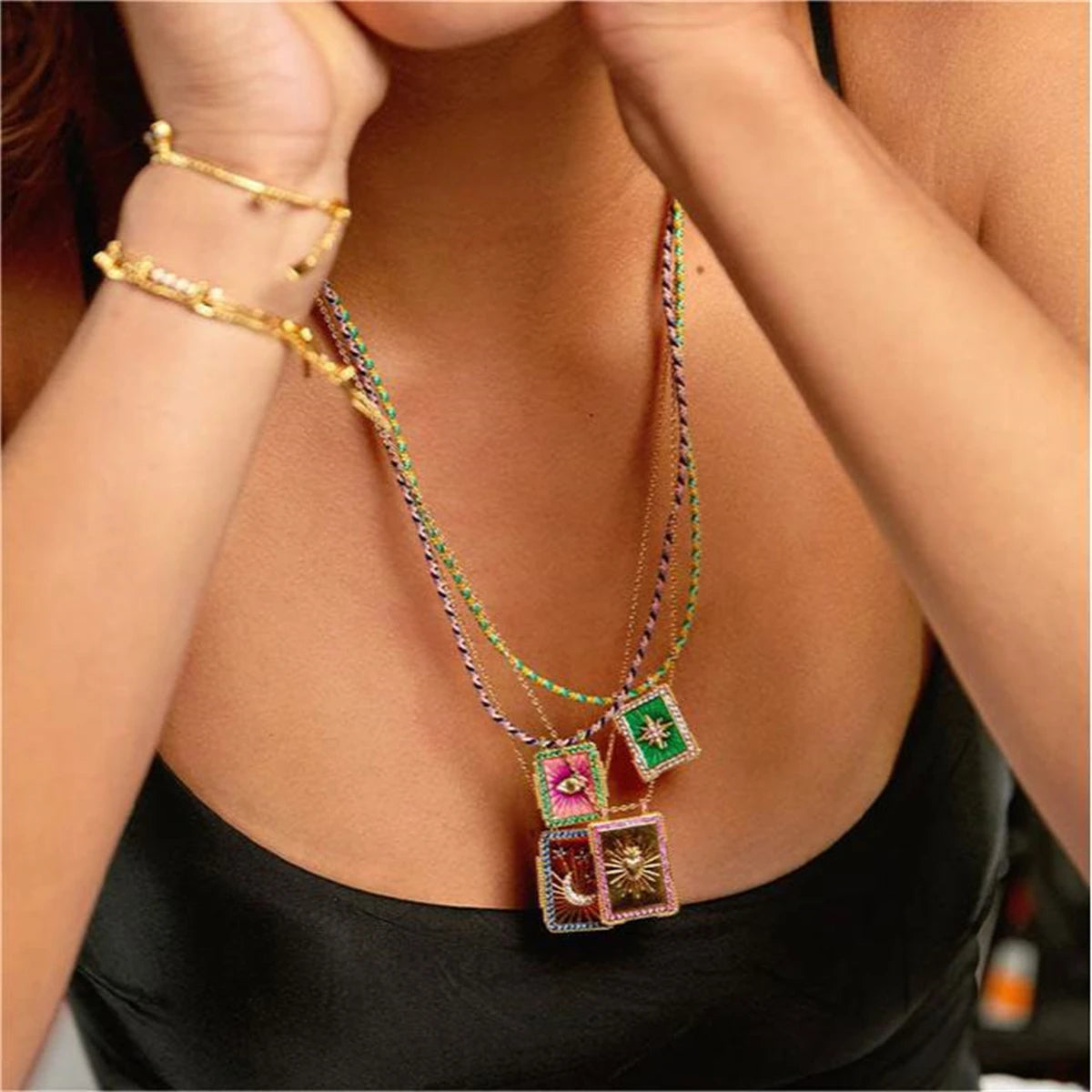 Tarot Card Bracelets & Necklaces (various design options)