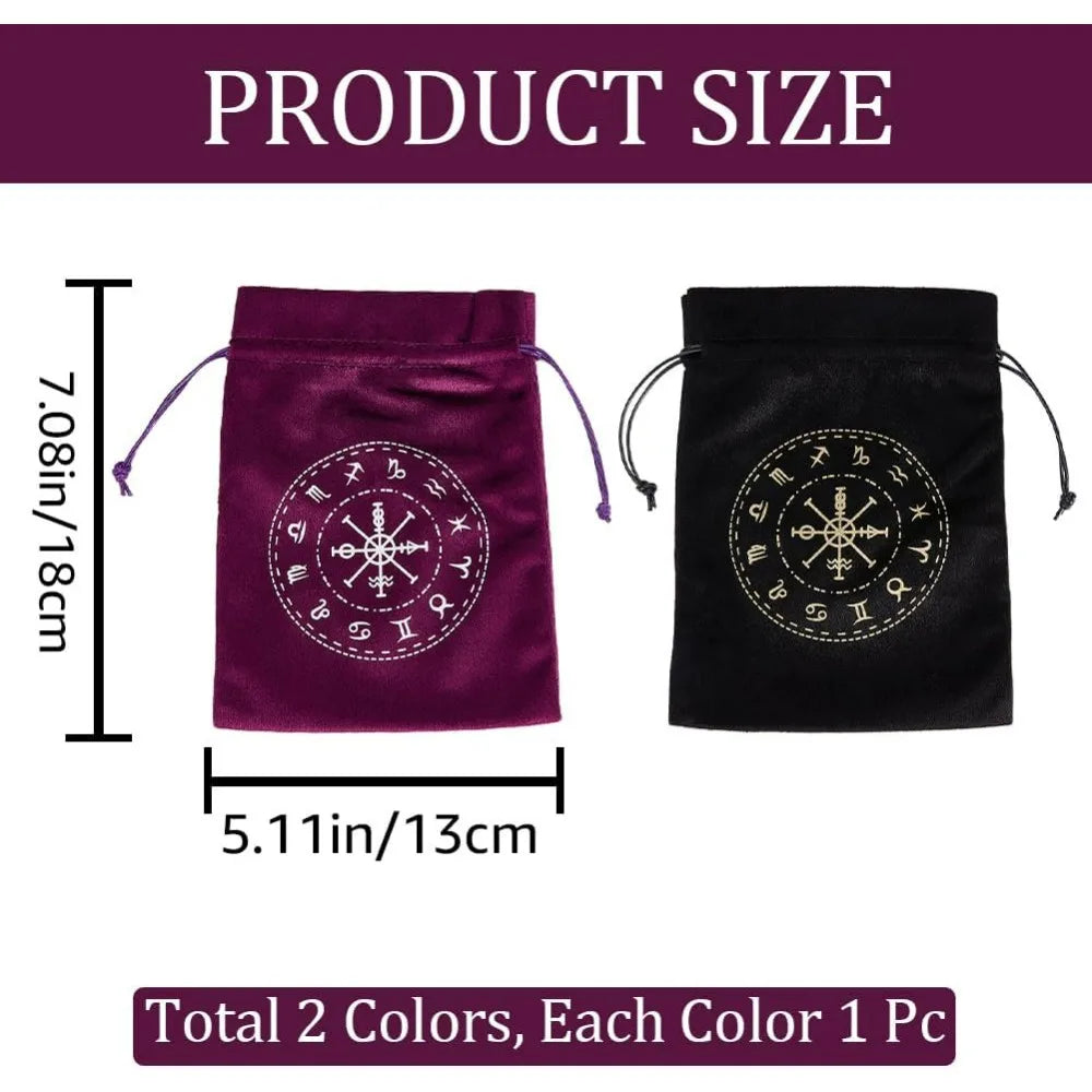 Velvet Tarot Card Storage Bag