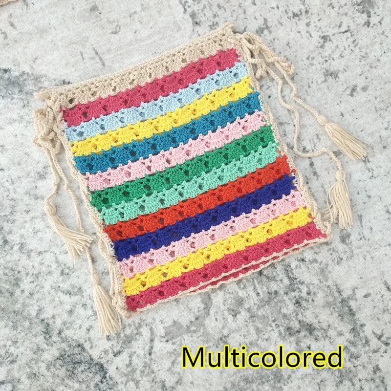 Hand Crochet Mini Swim Skirt Cover Up