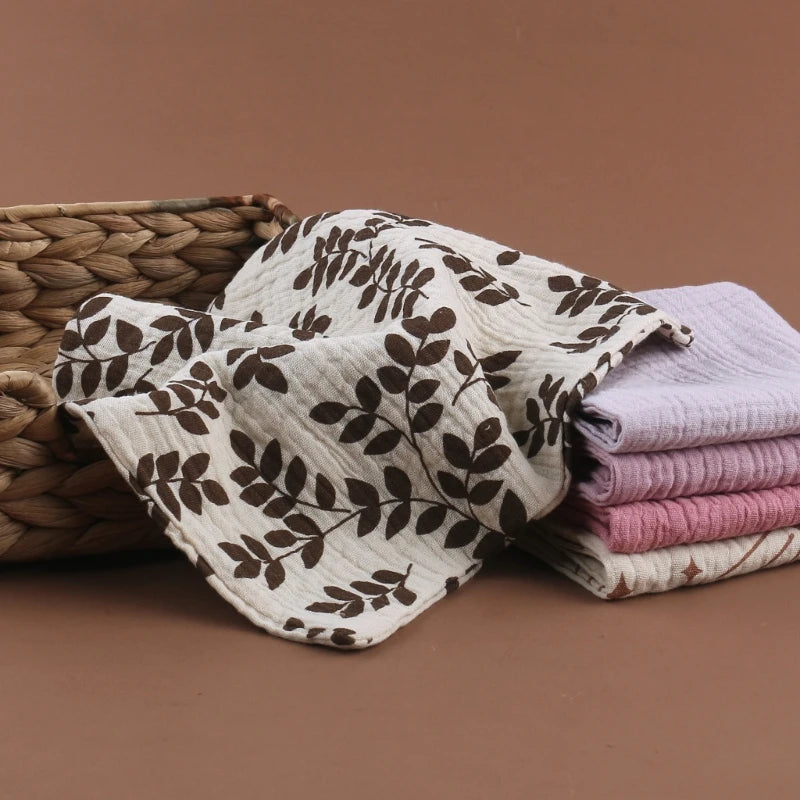 Muslin Wash Cloths for Babies (5 pieces)