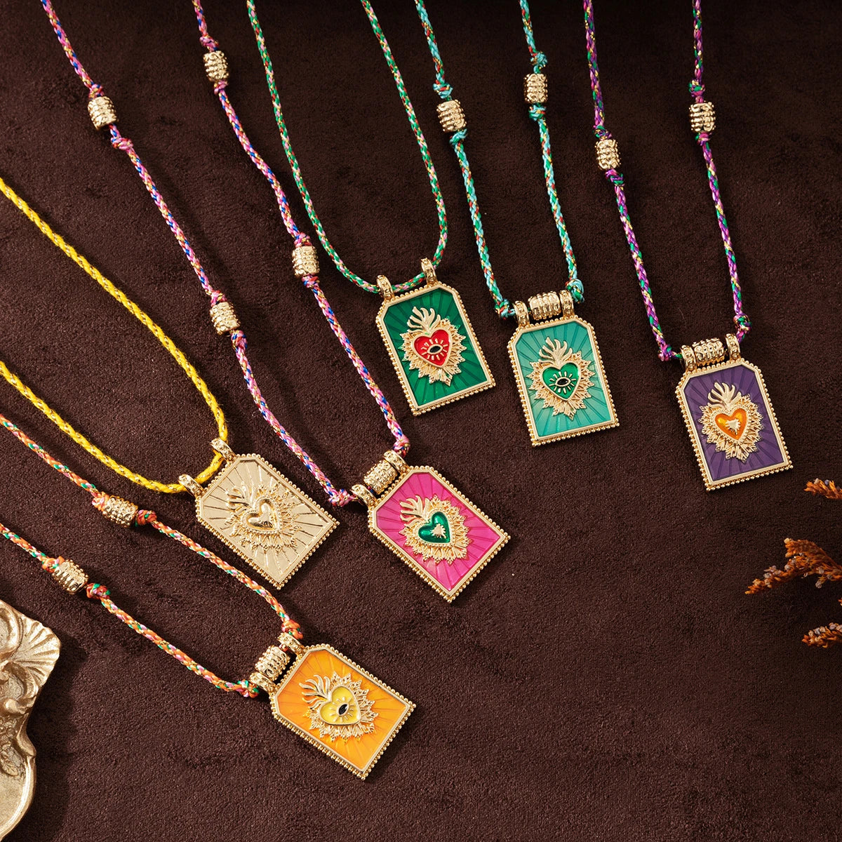 Love Tarot Card Pendant Necklace