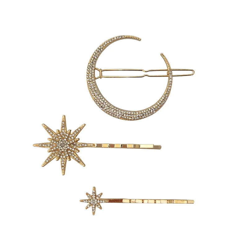 Stars and Moon Hairpins