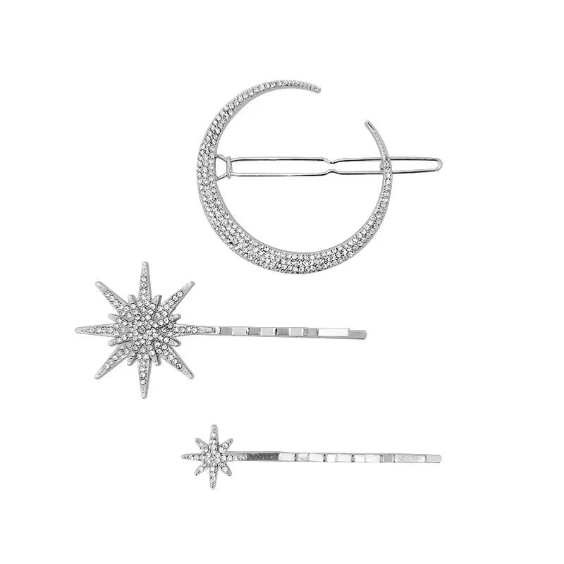 Stars and Moon Hairpins