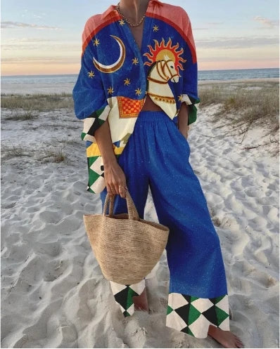 Two-Piece Seaside Set