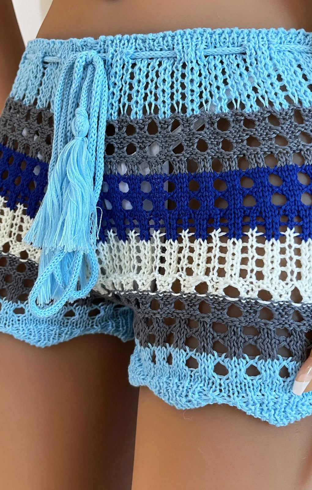 Crocheted Beach Shorts