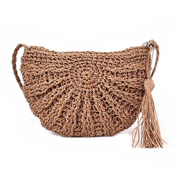 Straw Beach Bag (various options)