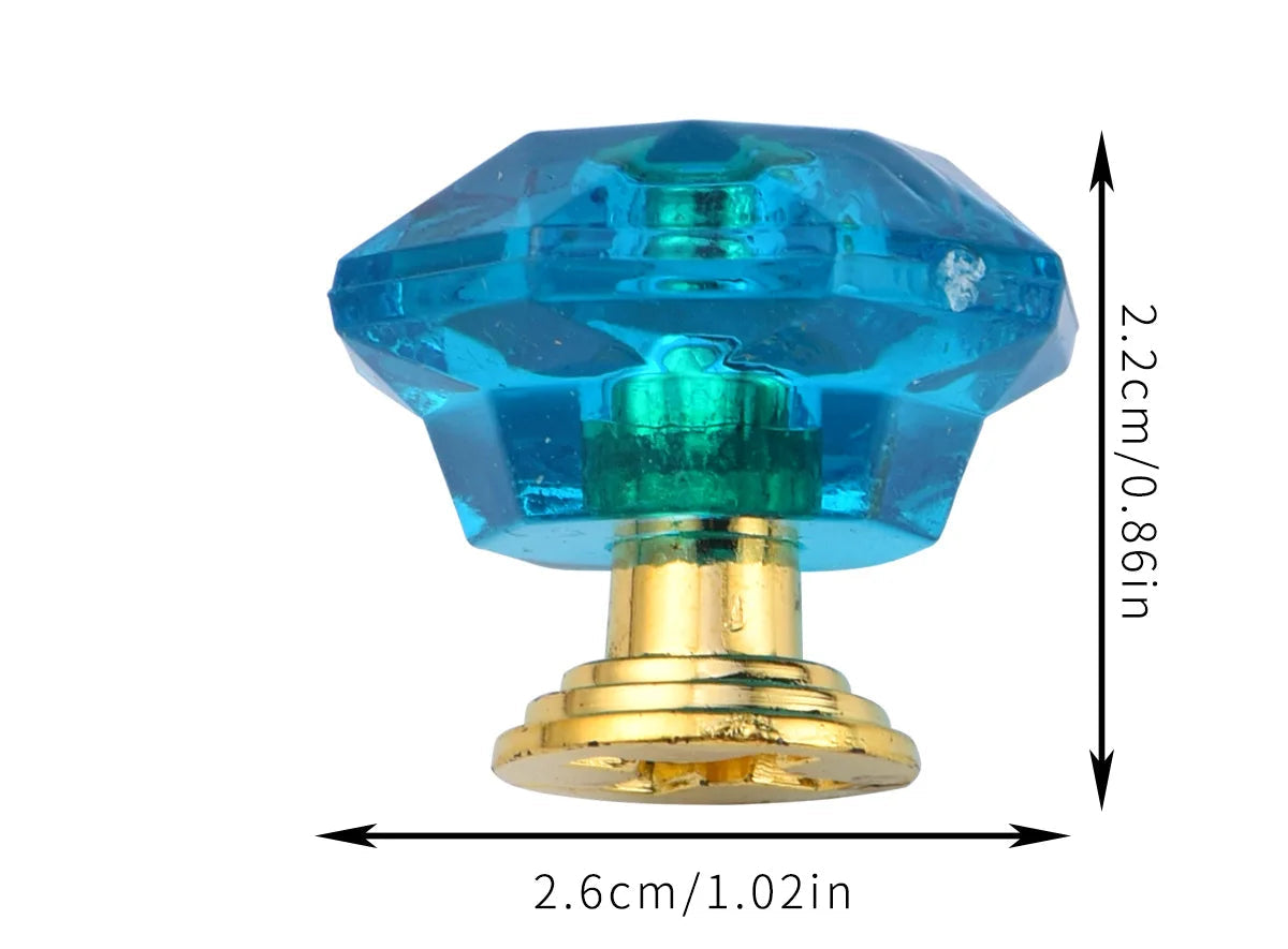 Acrylic Crystal Diamond Knobs