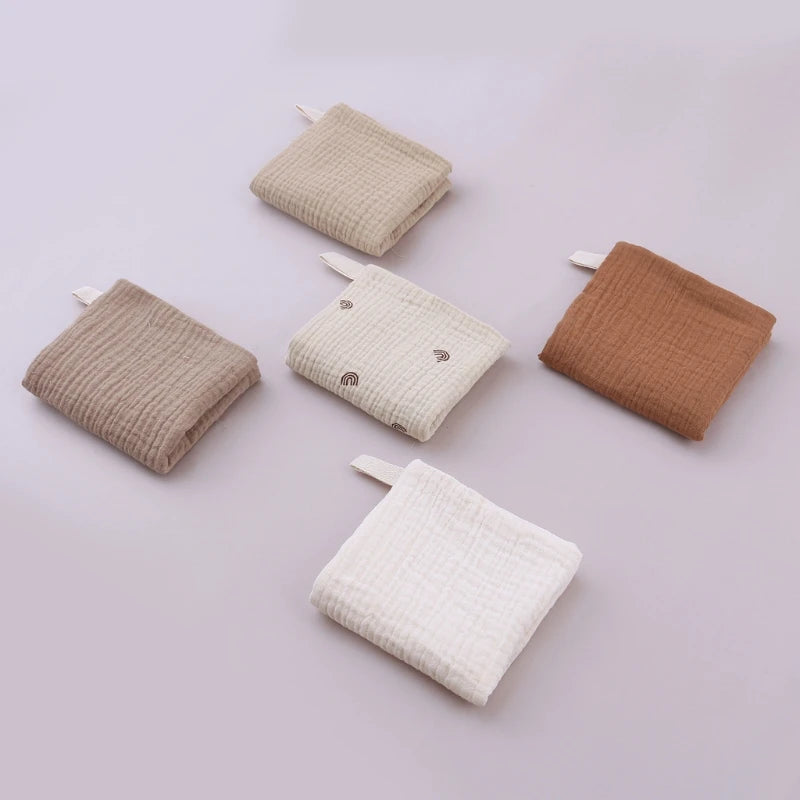 Muslin Wash Cloths for Babies (5 pieces)